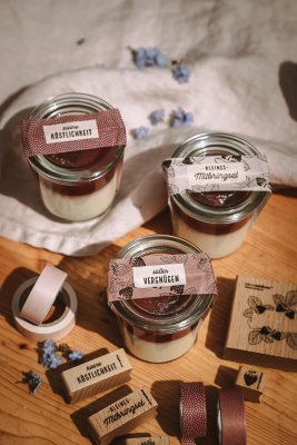 Sommerliche Dessertetiketten - Sommerliche Dessertetiketten