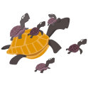 Wandsticker M - Schildkröten