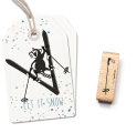 Stamp Ski Stick