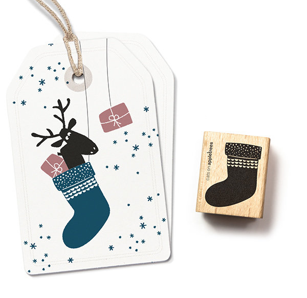 Stamp Christmas Sock