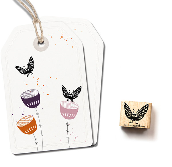 Mini Stamp Butterfly Mira