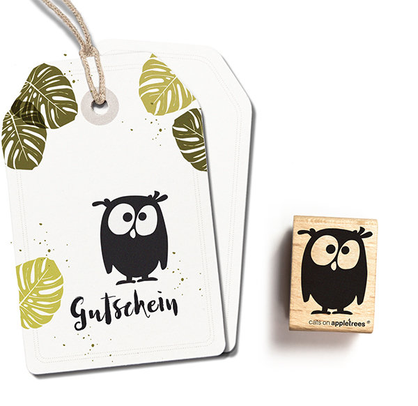 Stamp Owl Mathilda