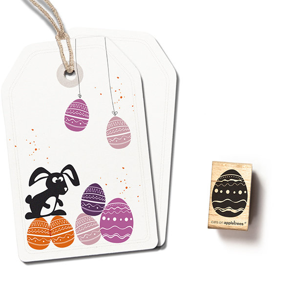 Stamp Easter Egg Medium