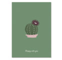 Postkarte Happy - Otto & Kaktus
