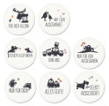 Set of 16 Adhesive Gift Labels