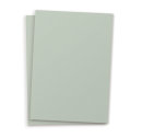 10 Blankokarten A6 - pale green