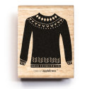 Stamp Knitted Sweater