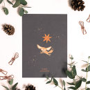 Postkarte Merry Christmas - Fennek Eugen
