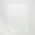 Shrink plastic A4 white - 4 sheets