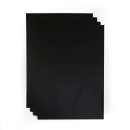 Shrink plastic A4 black - 4 sheet
