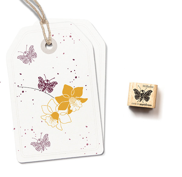 Mini Stamp Wilhelm the Butterfly