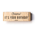 Stamp Cheers its your birthday
