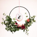 Metal ring for DIY wreaths, dream catchers & macrame - 25cm