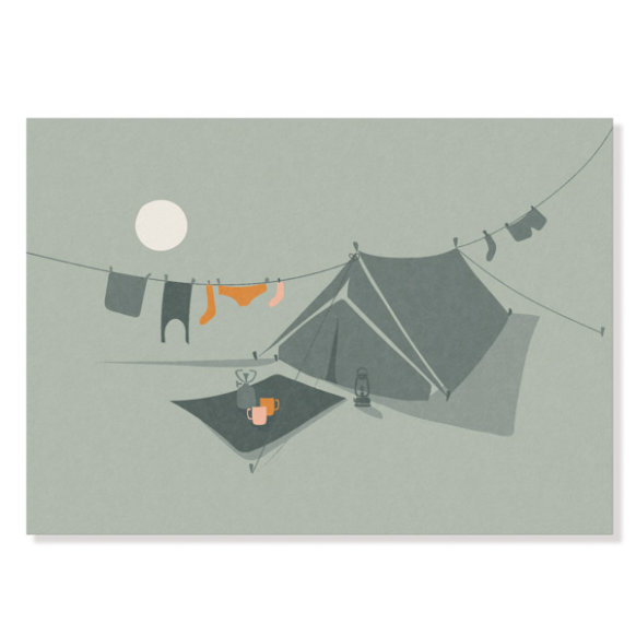 Postcard Camping Dreams