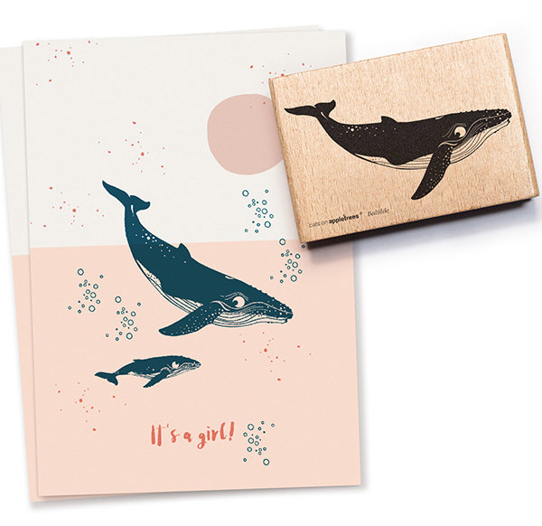 Stamp Baltilde the Whale