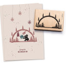 Stamp Christmas Candle Arch 2