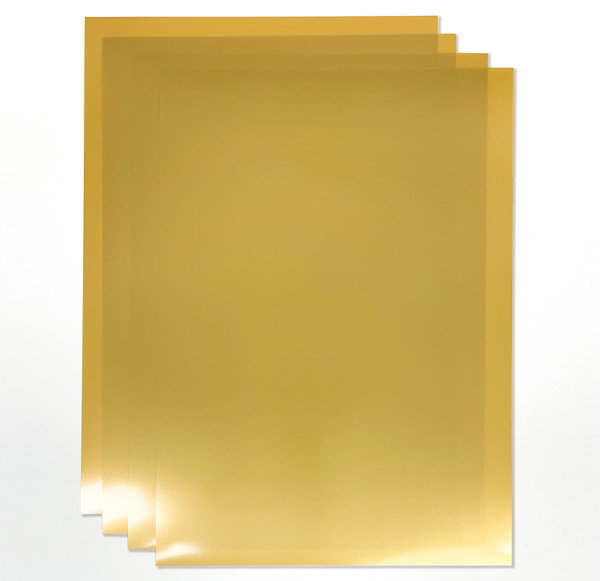 Shrink Plastic A4 Gold - 4 Sheet