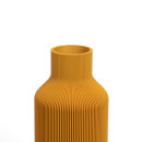 Vase Flasche - senfgelb - M