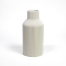 Vase Flasche - weiß