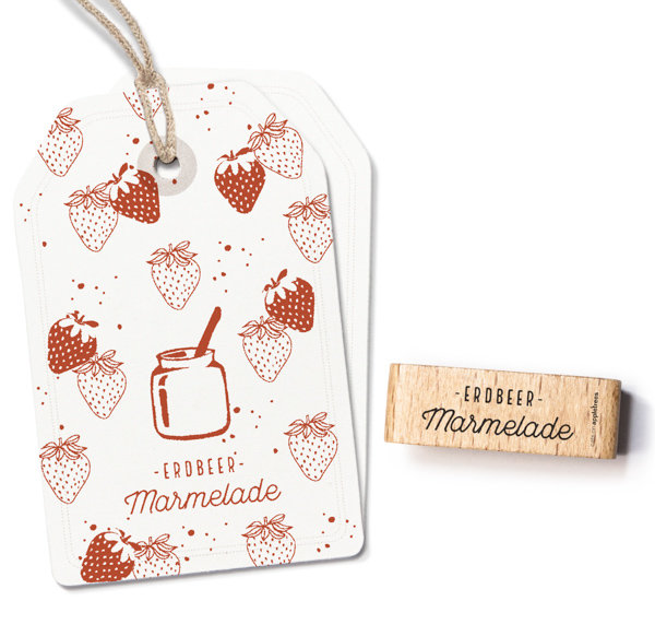 Stamp Erdbeer-Marmelade