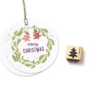 Mini Stamp Tree Decoration Christmas Tree