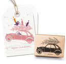 Stamp Car 3 with Christmas Tree