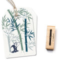 Stamp bamboo cane