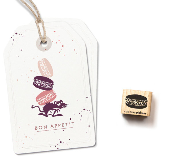 Mini Stamp Macaron
