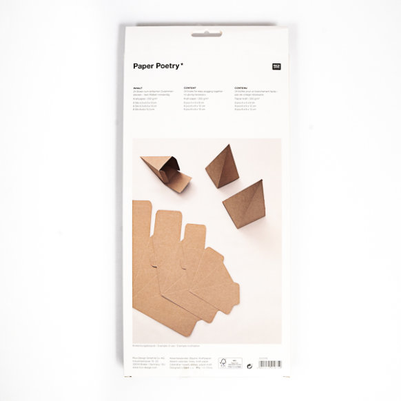 DIY-Adventskalender Kraft Paper - brown