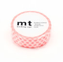 mt Masking Tape - dot shocking red