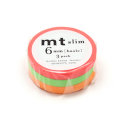 mt Masking Tape - 3er Set slim I neon