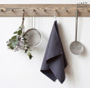 Linen Kitchen Towel - Dark Grey