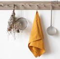 Linen Kitchen Towel - Mustard