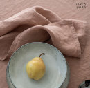 Linen Napkins Lightweight - Cafe Creme, Set of 2