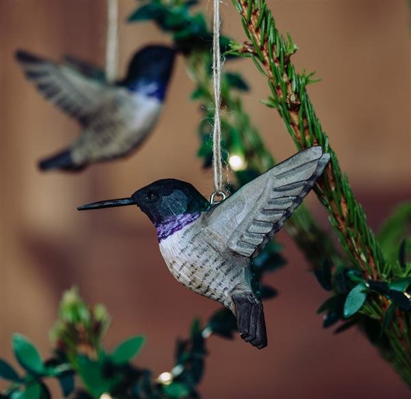 Deco Bird - Black-chinned hummingbird
