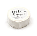 mt Masking Tape - 3er Set slim I matte white