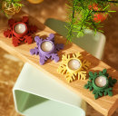 Silicone mold tealight holder Snowflake