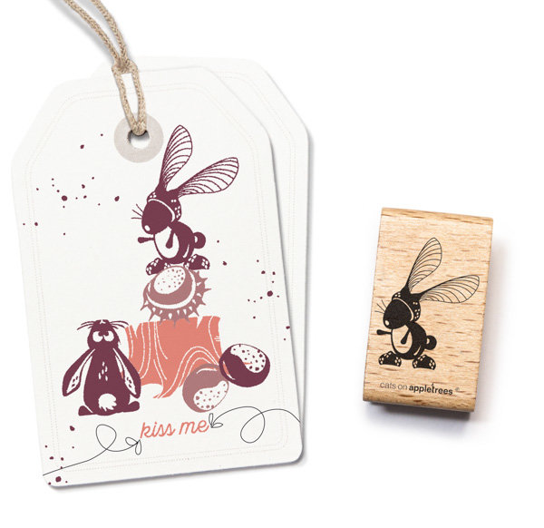 Stamp Chestnut Rabbit