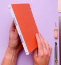 Bookbinding DIY Set A5 -  Peach Lilac Terracotta