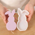 Candle Silicone Mold Easter Bunny 1