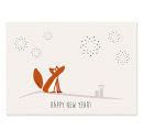 Postkarte Happy New Year - Ewald