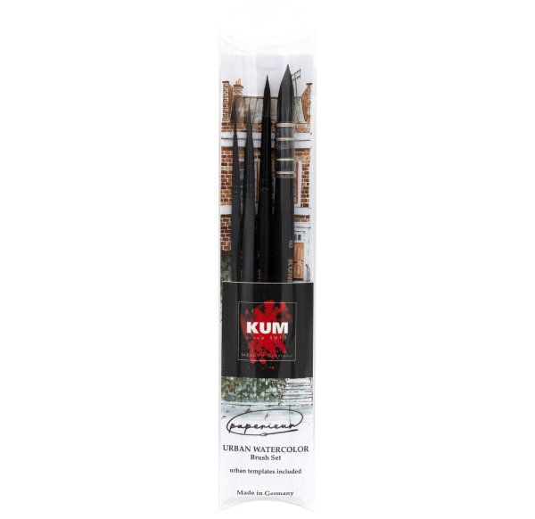 Brush Set Urban Watercolor KUM X Paperieur