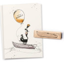 Stempel Ruderboot