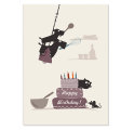 Klappkarte Happy Birthday 1 - Torte