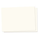 Set of 10 Plain Postcards - White Cream