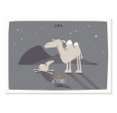 Postcard Welcome (Camels)