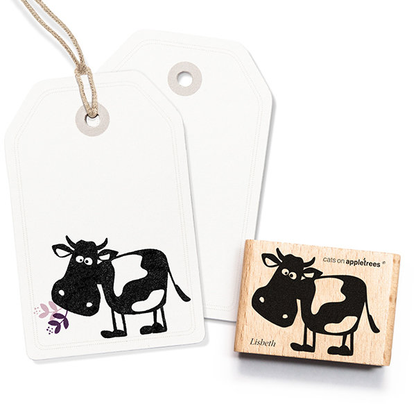 Stamp Lisbeth, the cow